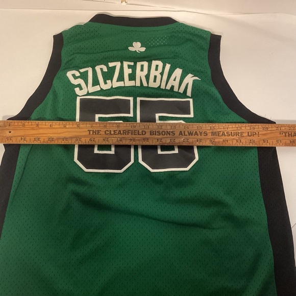 Boston Celtics Szczerbiak Jersey boys size XL length +2 Adidas - Picture 10 of 10